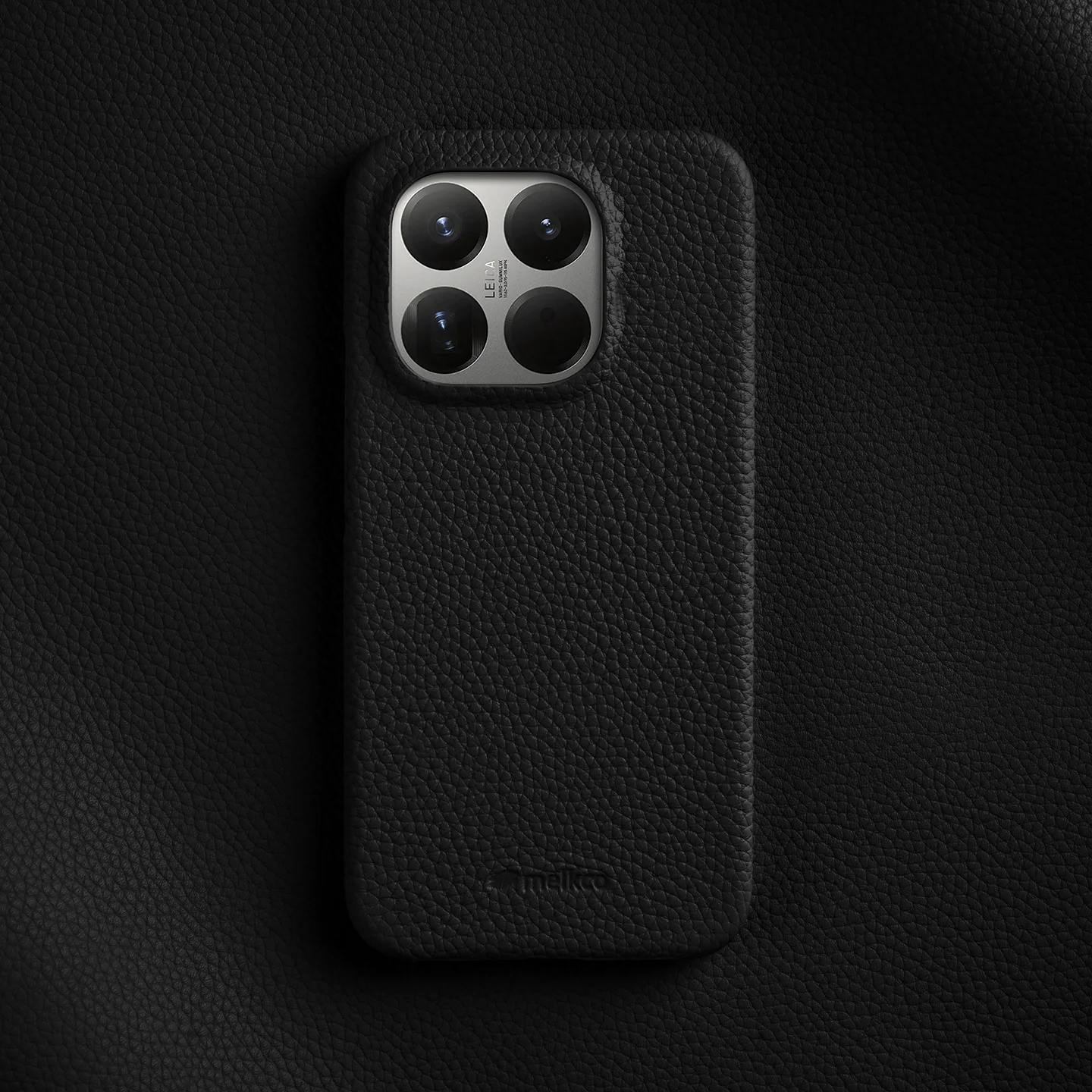 Melkco Genuine Cowhide Leather Lichee Pattern Mobile Phone Case