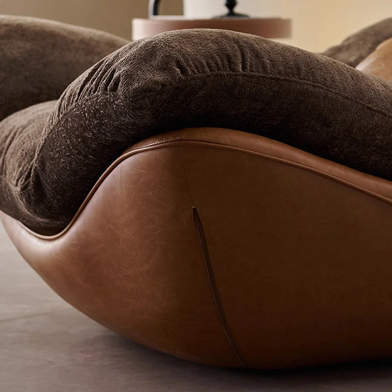 Minimalist Leather Lounge Chair 5