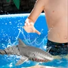 2.4G Remote Control Shark Toys Children Pool Beach Swim Bath Toys For Kids Outdoor RC Simulation Electronic Submarine Shark Boy 4