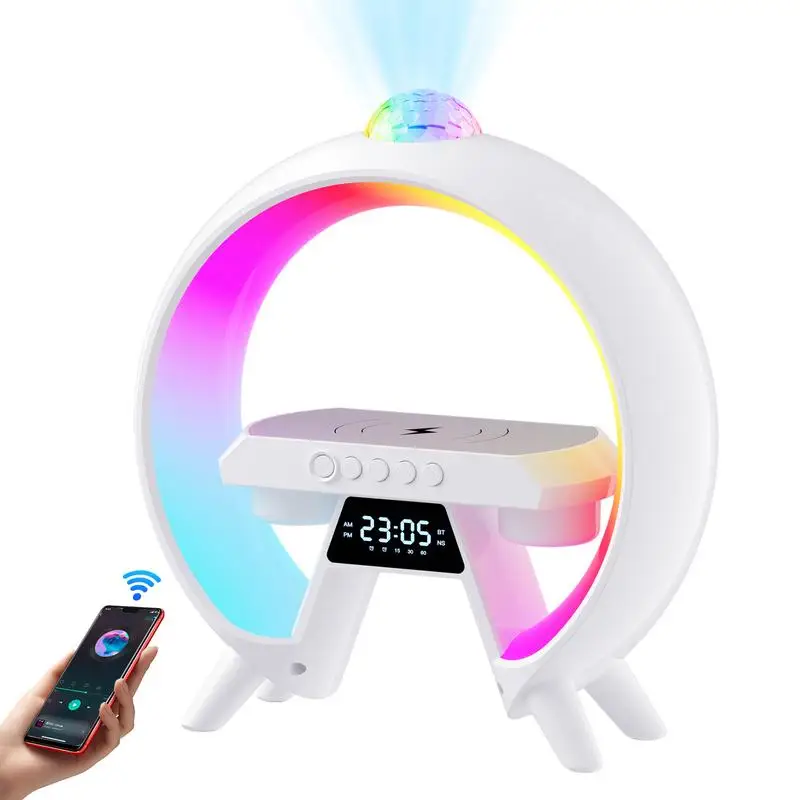 

Беспроводное зарядное устройство, атмосферная лампа, перезаряжаемое внешнее освещение, искусственное освещение, 6 цветов, прикроватные лампы для спальни, детской комнаты