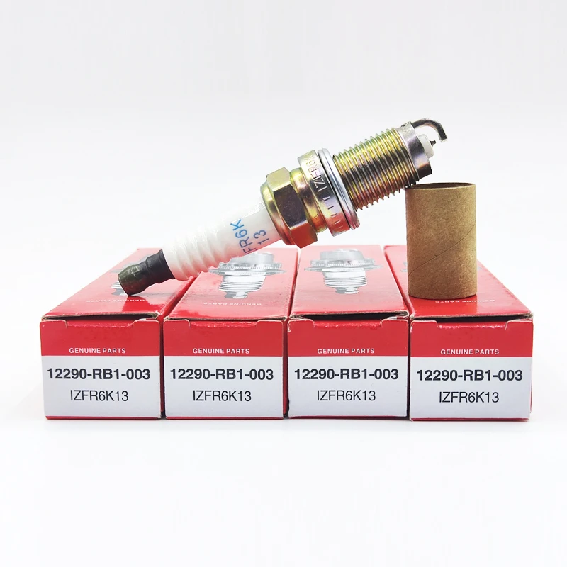 4pcs lot 12290 rb1 003 Izfr6k13 Iridium Spark Plug For Honda Accord replace-engine-parts-dual-platinum-spark-plugs-for-audi-a3-a4l-lingdu
