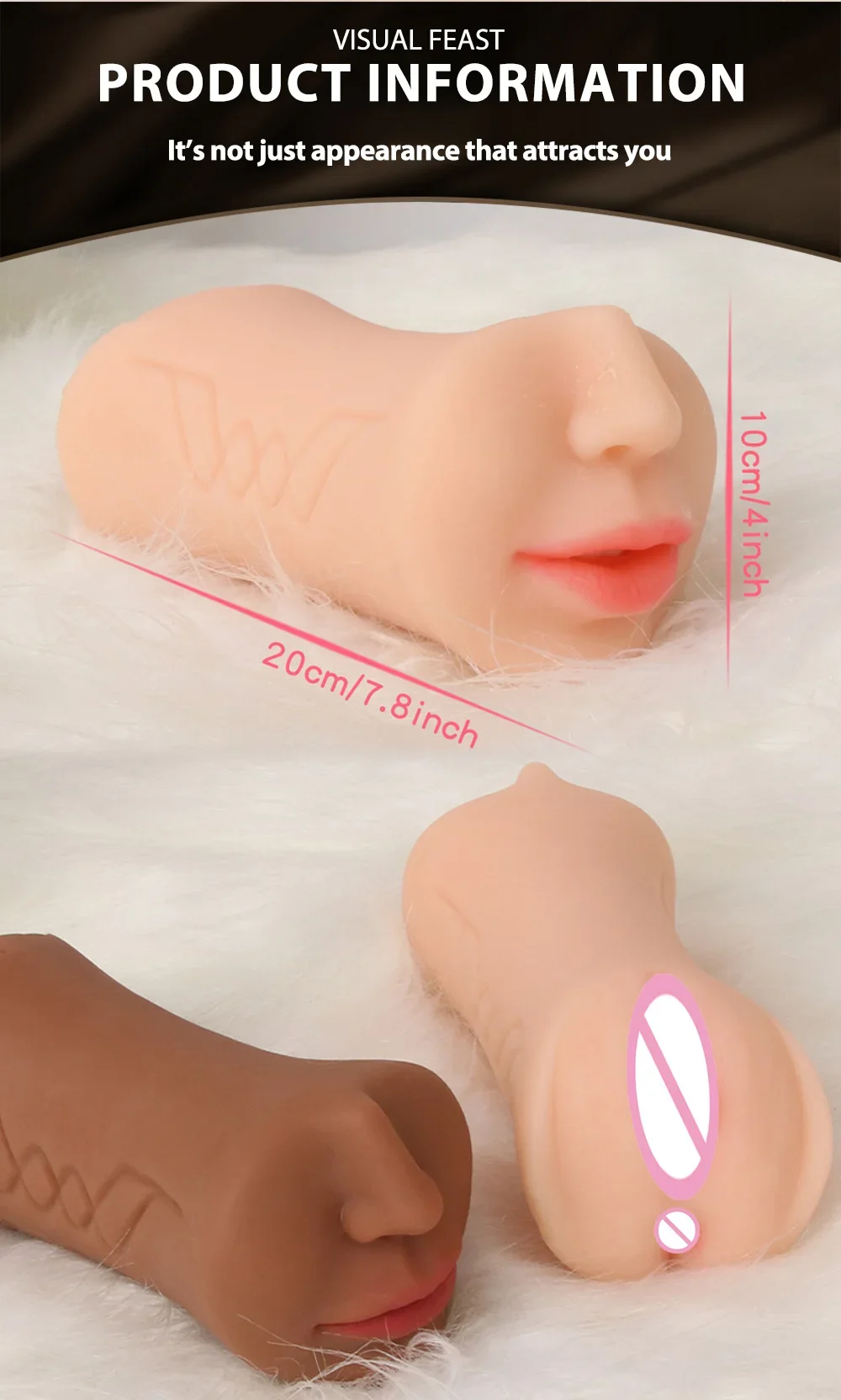 Vagina Anal Oral Male Masturbator Pussy 18 Real Sex Doll Cock Sucking Sex Toys for Men Sexy Vagina Throat Doll Masturbation Man S39d852f6f1db4e21a73d498c31e53d07C