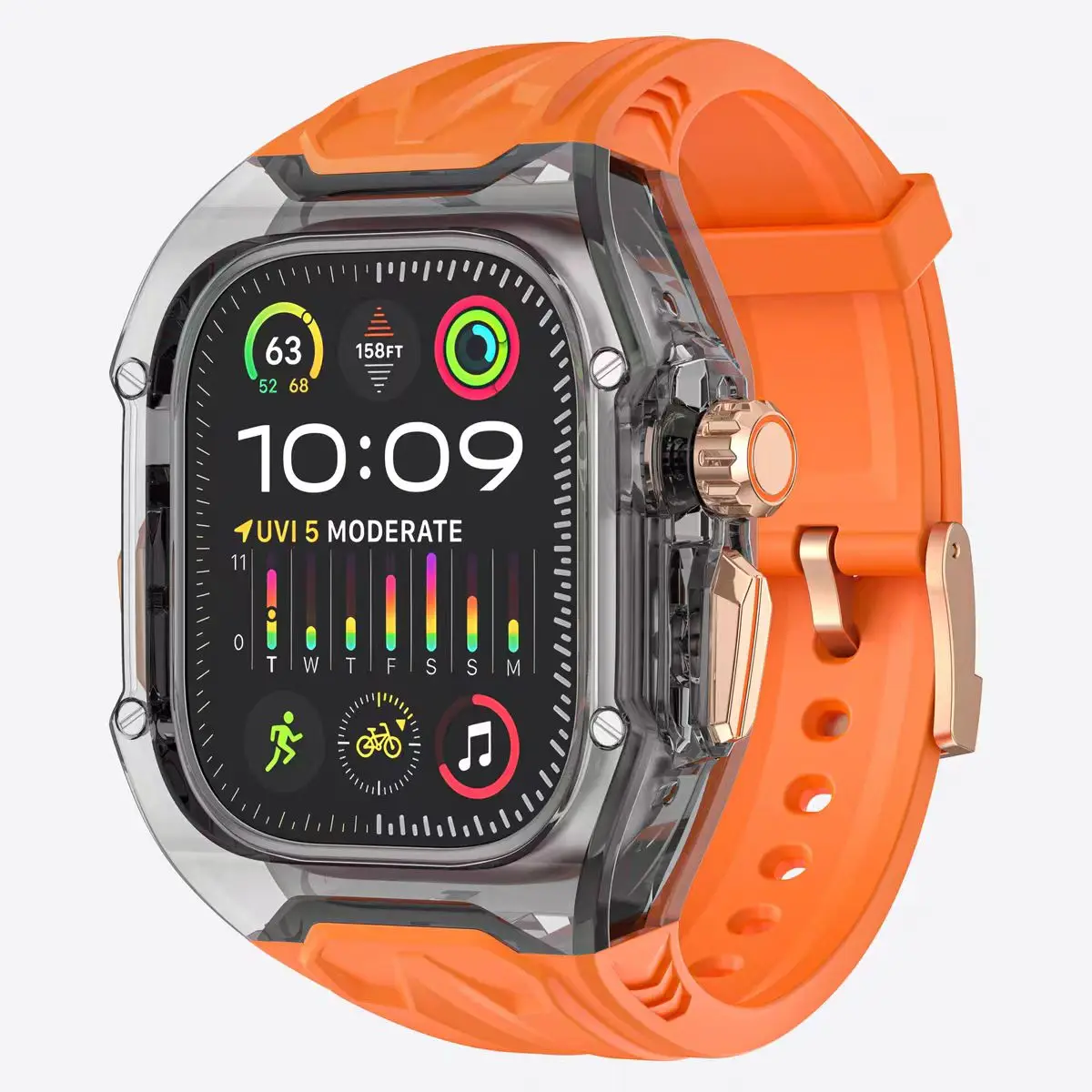 Orange Black