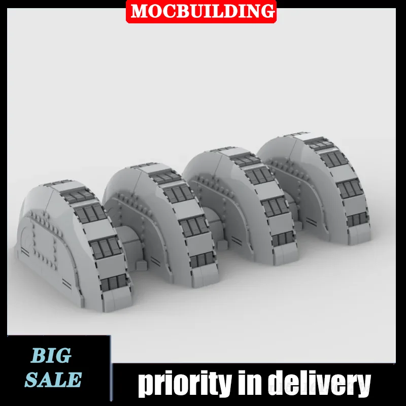 Space Movie Modular Base System Moc Building Blocks Shield Generator Collection Series Torretta Toy Gift