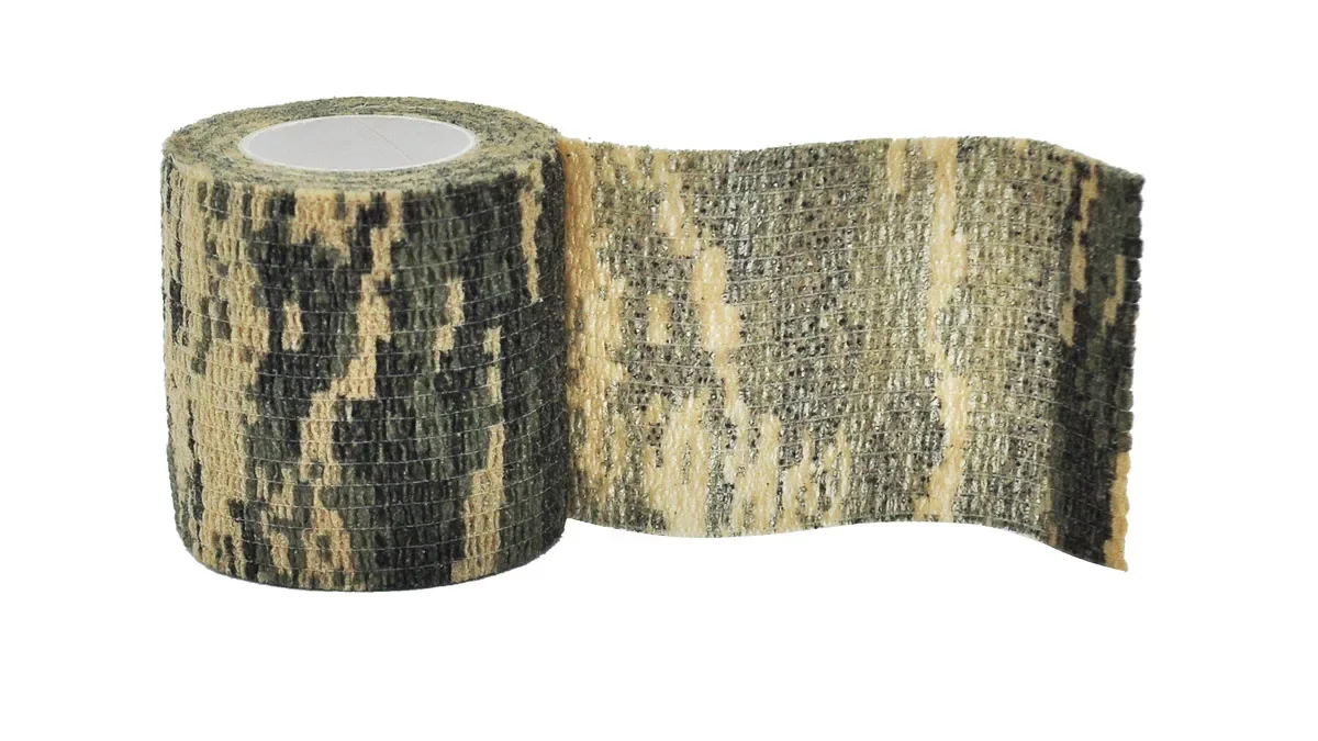 6/10 Stück Gaze-Tarnbandage, selbstklebende, atmungsaktive elastische Bandage zur Bewegungsfixierung von Fingern, Handgelenken und Beinen – Detail 12