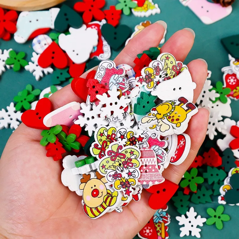 100 Bottoni In Legno Colorati 21x28 Mm – Per Cucito, Scrapbooking, DIY E Mestieri Creativi, Formati E Colori Misti