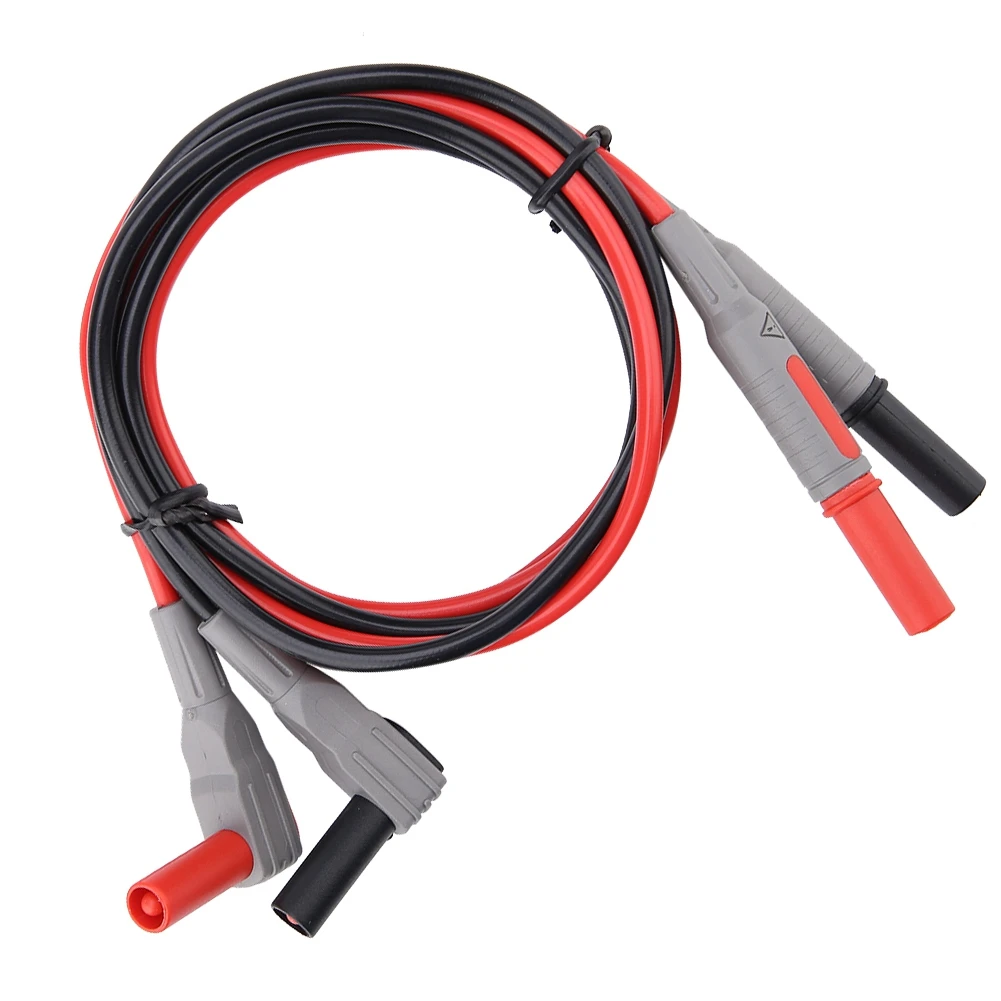 Multimeter Cable P1300D Electronic Digital Multimeter Test Leads with Clips Replaceable Probe Tips Set Test Suite