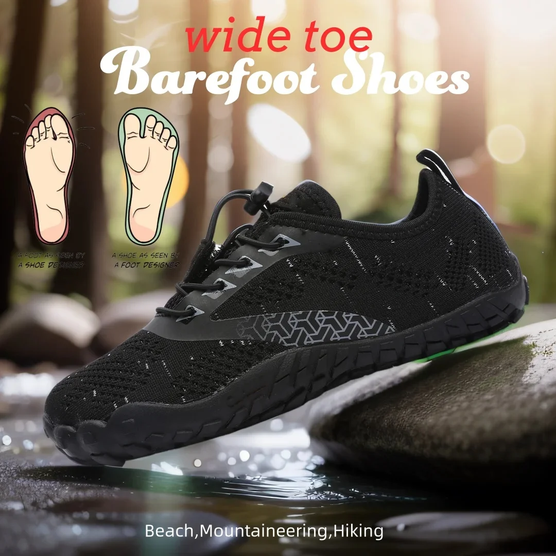 Description Picture 4 of itemBarefoot Shoes Men Trail Running Portable Beach Aqua Shoes Women Water Sport Gym Casual Sneakers Jogging Footwear Drive Cycling