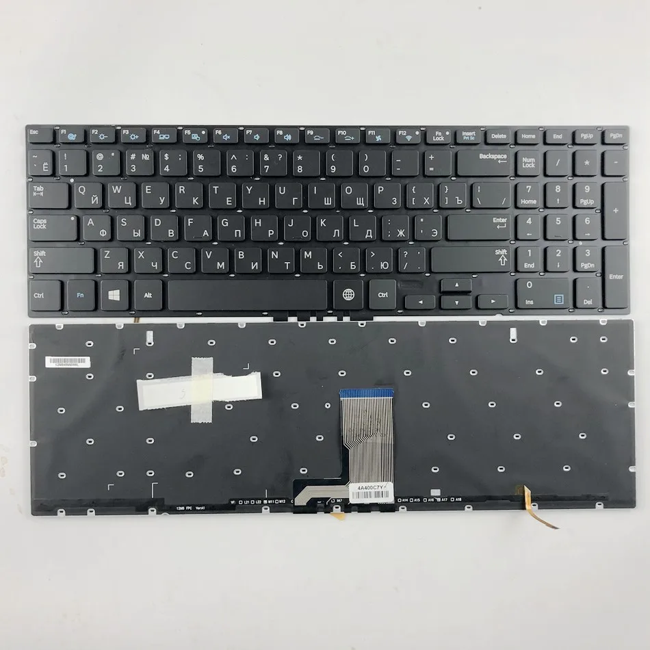 Русская клавиатура с подсветкой для Samsung NP880Z5E 880Z5E NP870Z5E 870Z5E NP770Z5E 770Z5E NP780Z5E 780Z5E 670Z5