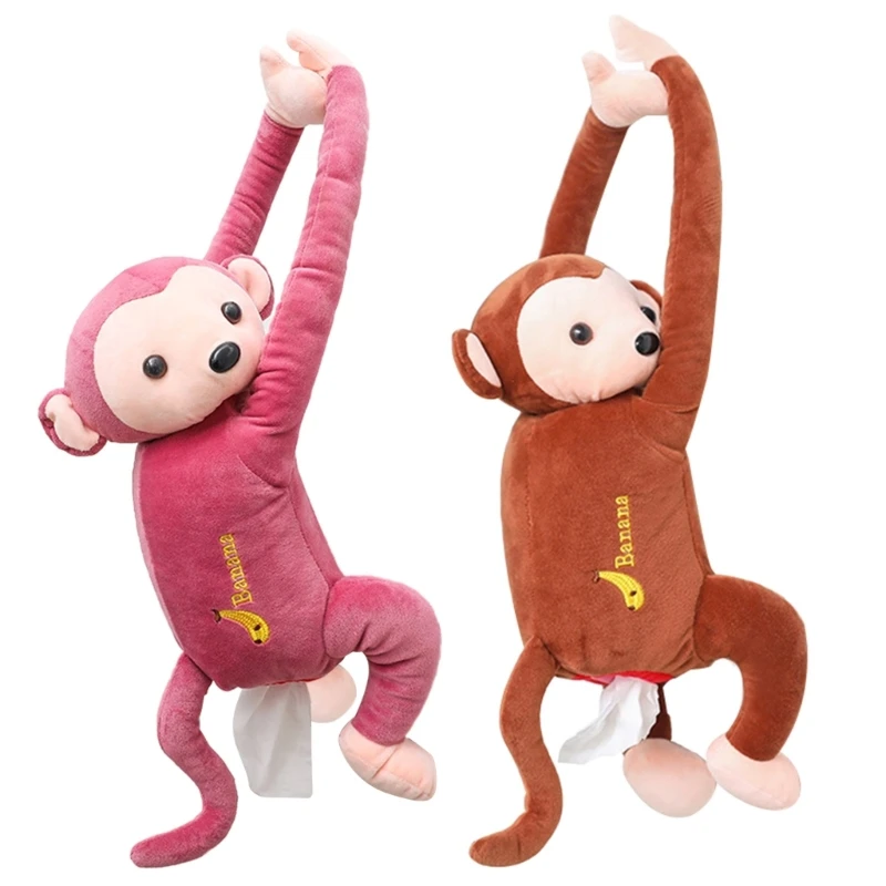 

Monkey Tissue Box Tissue Dispenser Cosmetics Tissue Box Napkin Box Paper Holder