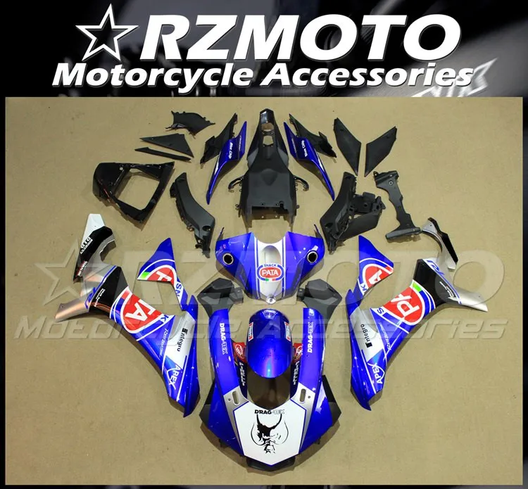 

Комплект обтекателей для мотоцикла из АБС-пластика, подходит для YAMAHA YZF - R1 R1m 2015 2016 2017 2018 15 16 17 18