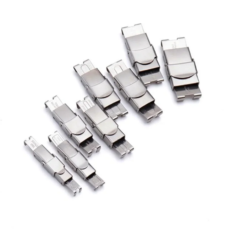 Hole 16x5mm Stainless Steel Magnetic Clasps Closure For Bracelets Rope  Leather Cord Connector Buckle DIY Jewelry Making Supplies