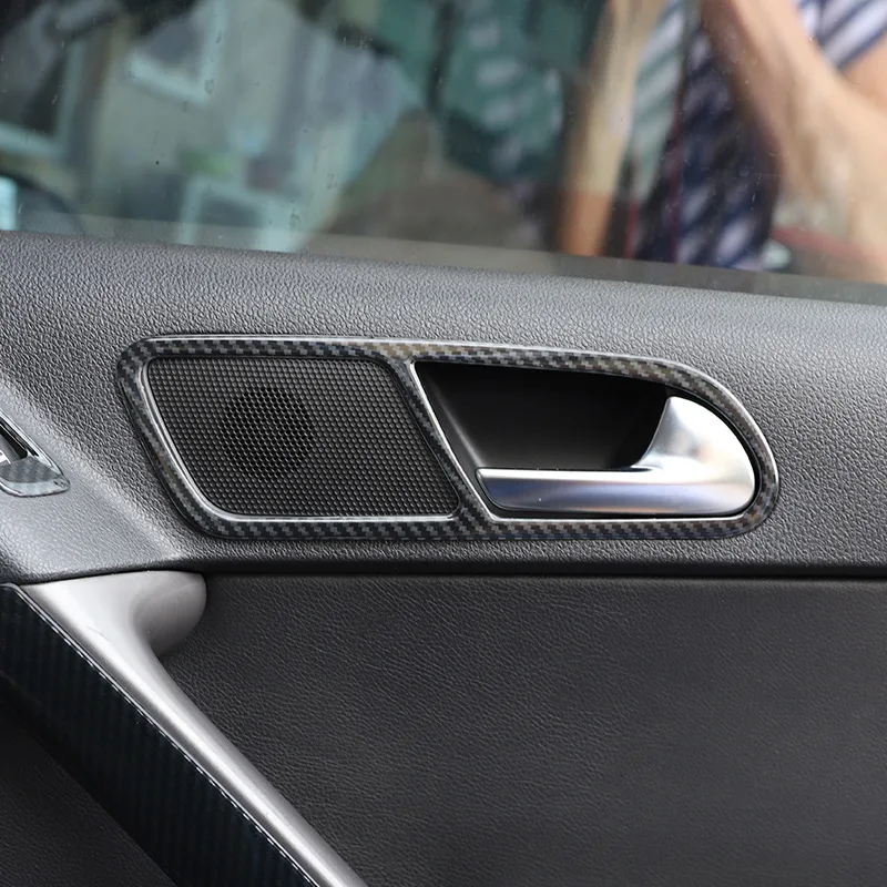 

Внутренняя дверь чаша декоративная крышка отделка автомобильный Стайлинг для Tiguan 2009 2010 2011 2012 2013 2014 2015 2016