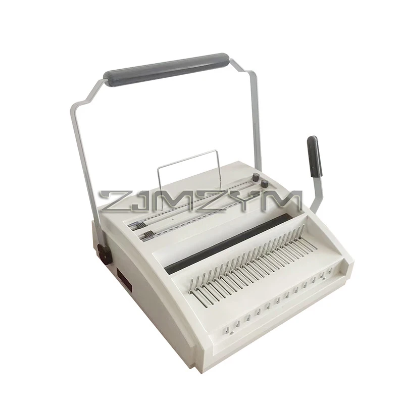 수동 나선형 와이어 바인딩 기계, 금속 펀칭 구멍, 사진 앨범, A4, A5 종이 바인더, 구멍 3x8mm, 4x4mm 제본기 스프링