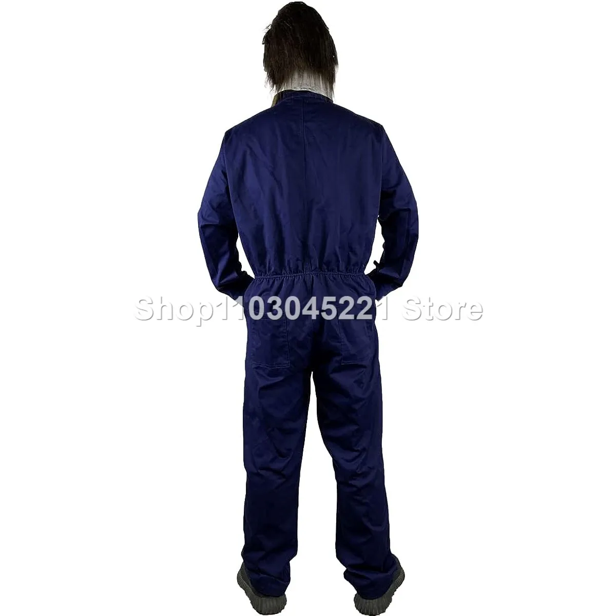 Halloween Michael Miles adult teen costume, classic knife props, cosplay men's one-piece suit