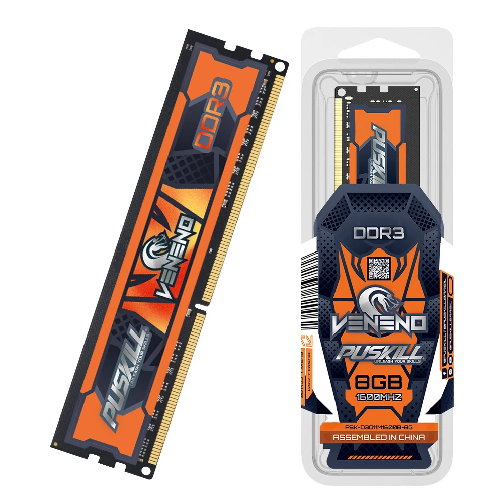 Desktop Memoria Ram DDR3 8GB 4GB 2GB 1.5V 240 Pin PC3 1600MHz 1333MHz Udimm Memory 10 PCS desktop ram memory desktop memory