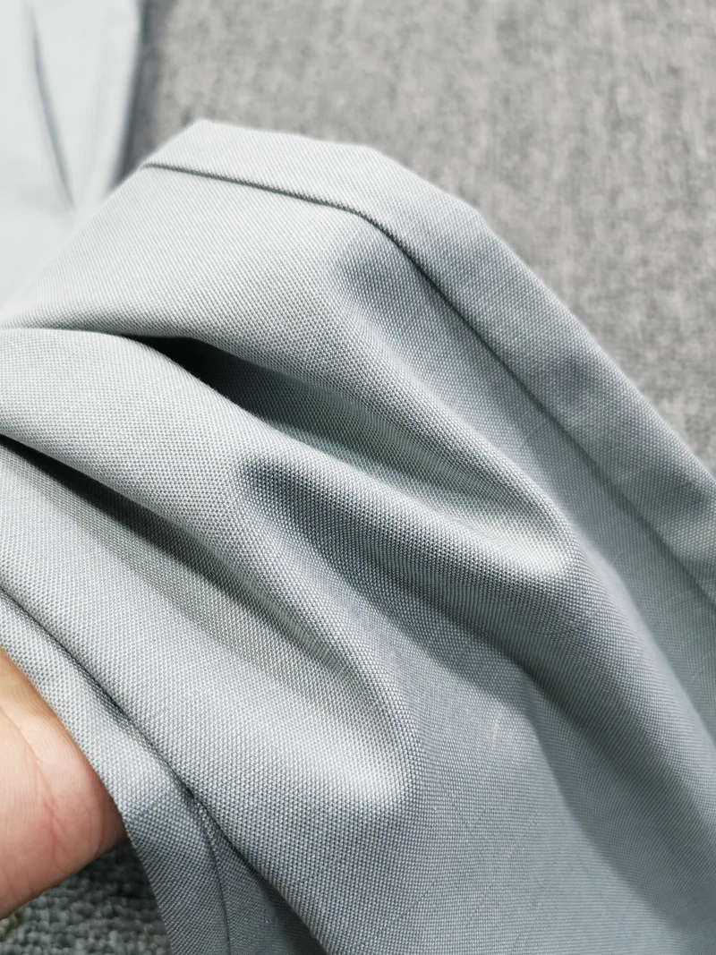 Golf Men's Spring/Summer Slim Fit Pants with Heavenly Silk Linen Moisture Absorbing and Breathable Elastic Thin Pants