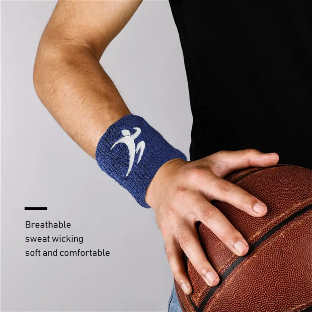 Outdoor Sports Wristbands Sweat-absorbent Basketball Tennis Cycling Hand Grips Fitness Wrist Support Gym Bodybuilding Crossfit