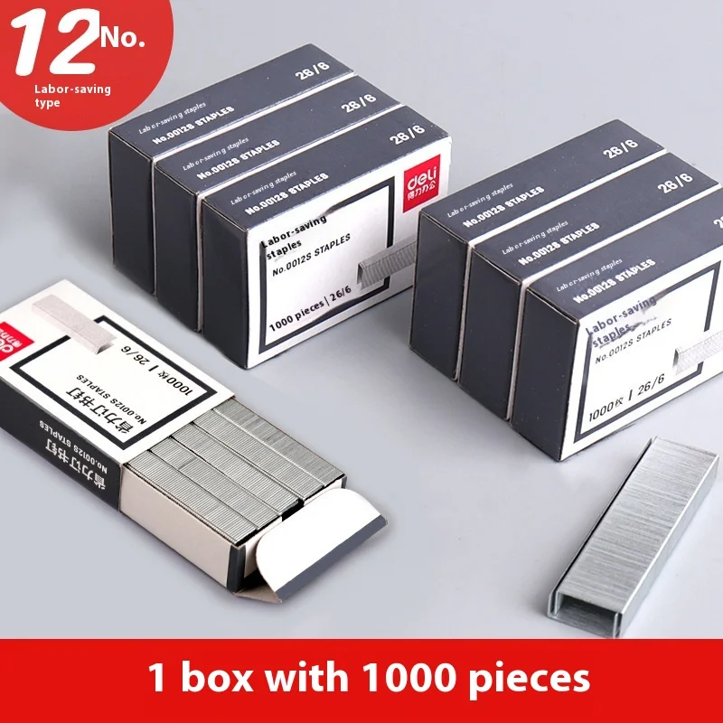 Stapler Pin Stapler Office Dedicated Student Teacher Saves Effort Ordering 12# Staples 24/6 And 26/6 Can Order 25 Pages General