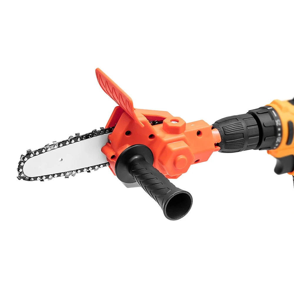 

Chainsaw Bracket Electric Drill Converter Electric Drill to Woodworking Reciprocating Saw Converter Simple Style 4 inch Chainsaw