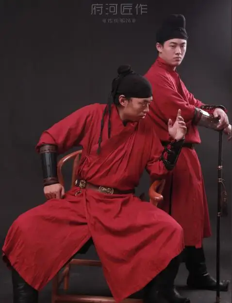 Chinese Tang Men Robe Hanfu  Armor Underwear Spring Cotton Liner