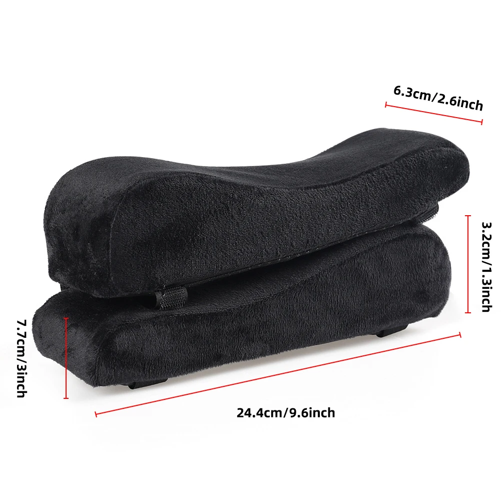 Ergonomic Armrest Mat - Office Chair Glove Pillow - Elbow Support Mat for Computers, and Office Chairs (2-piece Set) 3