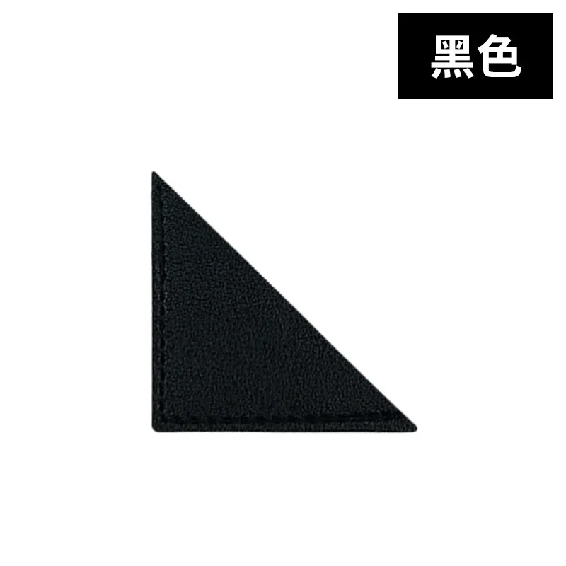 סימניה פו עור משולש סימניה מיני-מתנה ניידת לב סימניה דף תיקייה פינת מגן ציוד בית הספר