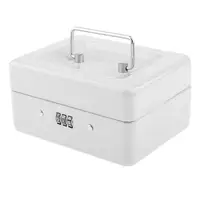 Mini Portable Steel Petty Lock Cash Safe Box Money Cash Security Box 2