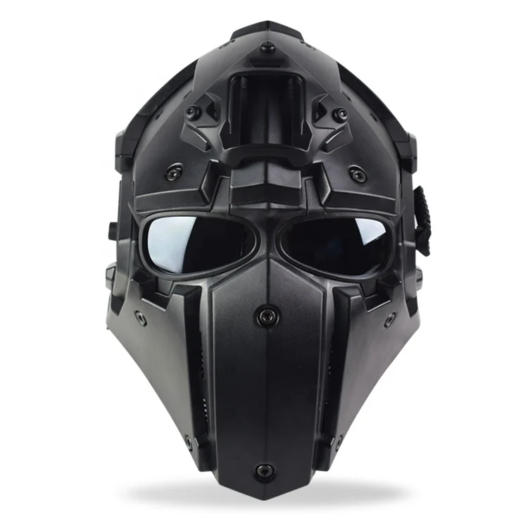 

Action Union Multifunction Halloween Mask Tactical Motorcycle Safe Helmet with ARC Side Rails Shroud NVG Mount