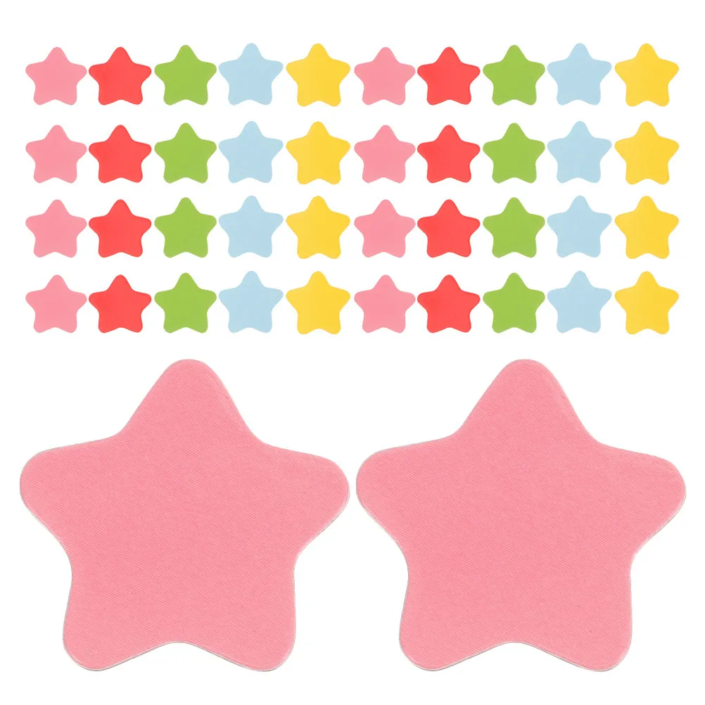 100Pcs 보상 차트 스티커용 자기 자석 별 모양 스티커, 동기 부여 교실 장식, 냉장고 화이트보드 표면, 학생 성과 표시용