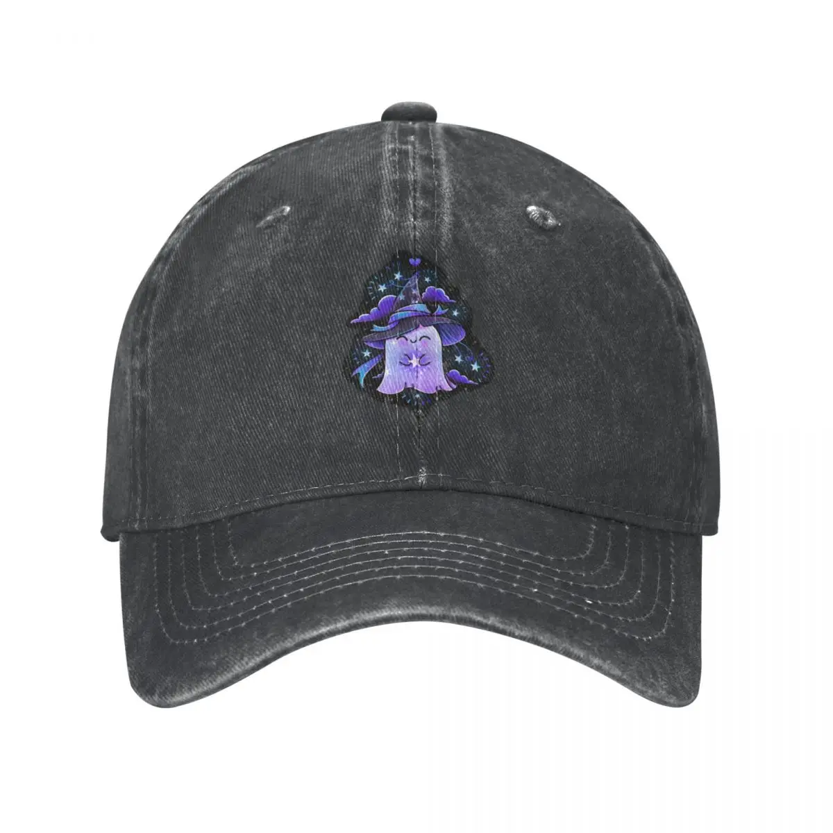 

Happy witchy ghostCap Cowboy Hat funny hat Winter man cap Women's
