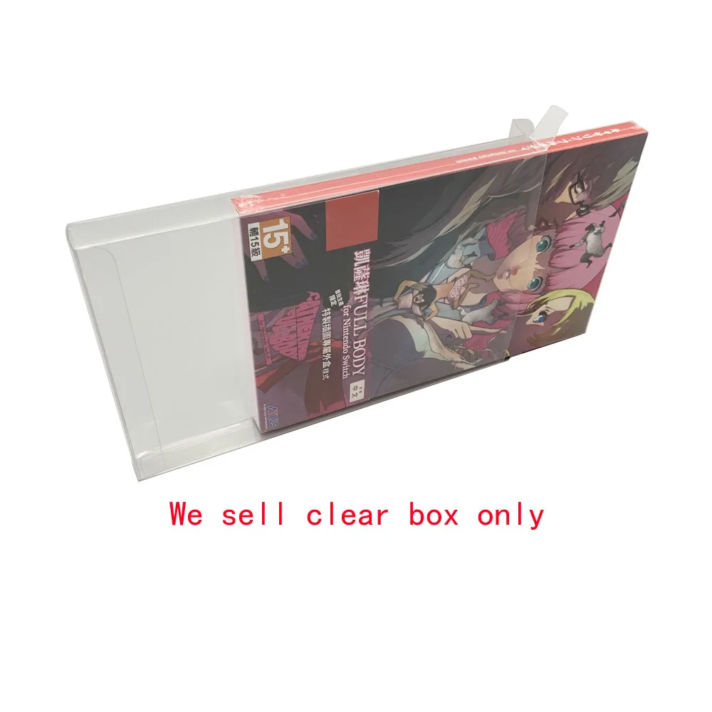 Cover Trasparente Per Animali Domestici Trasparente Per Switch Ns Catherine Full Body Game Collect Edition Custodia Per Esposizione Limitata