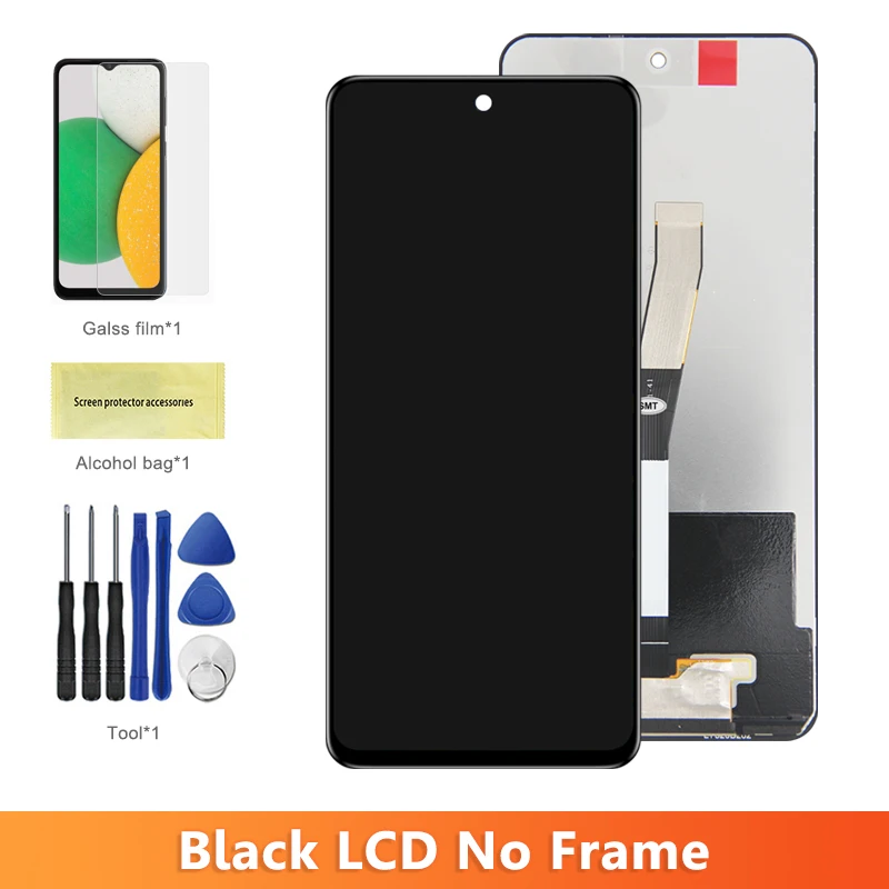 RongZy LCD Display per 6.67 Xiaomi Redmi Note 9S/Note 9 PRO 4G Schermo LCD Touch Screen Assemblea Sostituzione di Vetro Digitalizzatore con Strumenti(Verde con Cornice