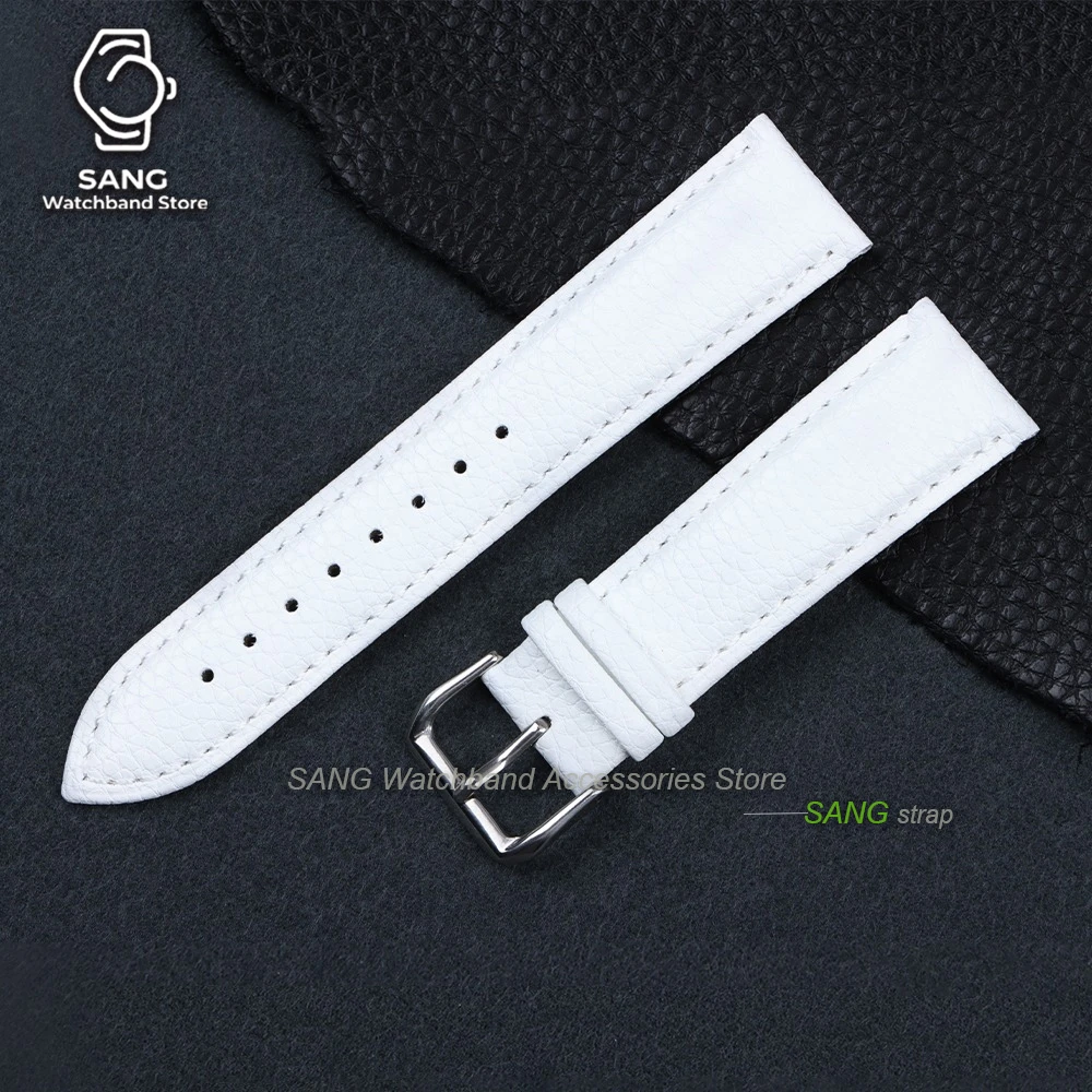 Premium Leather Watch Strap - Genuine Calfskin Wristband