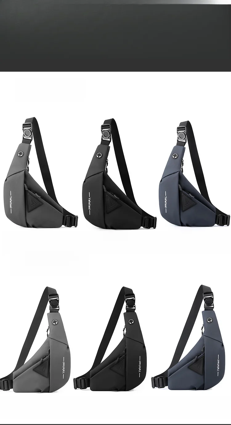 Underarm Circumcision Men's One Shoulder Anti Splashing Oblique Straddle Chest Bag Riding Commuting Backpack_voghion.com