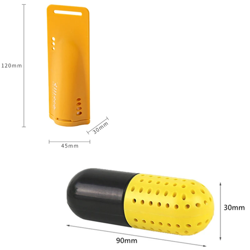 Shoes Closets Smell Remover Steriliser Odor Germs Capsule Household Moisture Absorbers Eliminate Sweat Odor Absorber 2Pcs moisture absorber