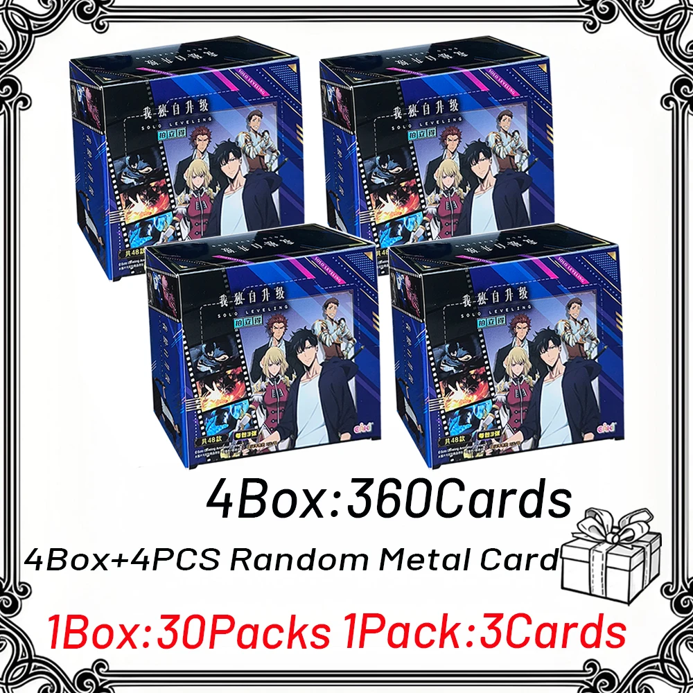 2025 New Solo Leveling Collectible Cards Booster Box Anime
