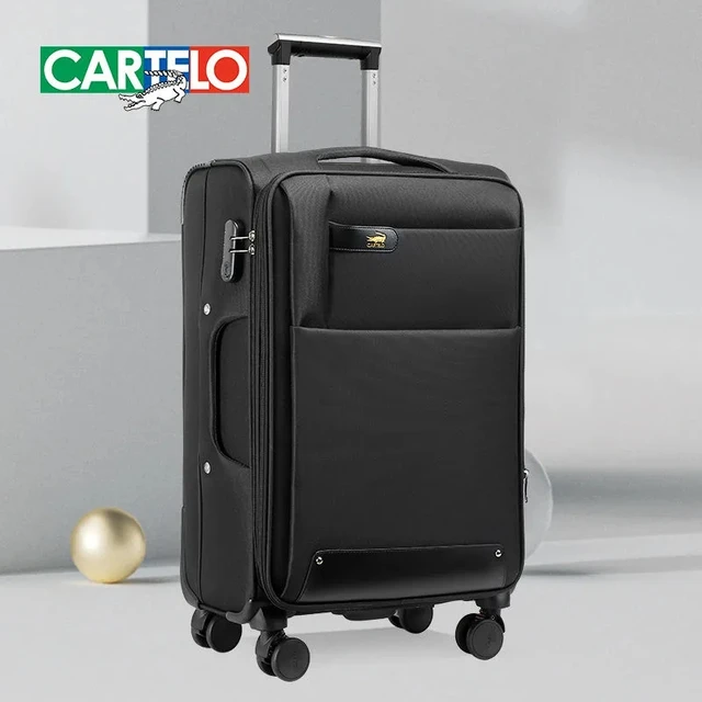 24 Inches Foldable Carry On Luggage Case Trolley Suitcase With Pc Material  Lightweight Foldable Suitcase Luggage Bag  Fruugo IN
