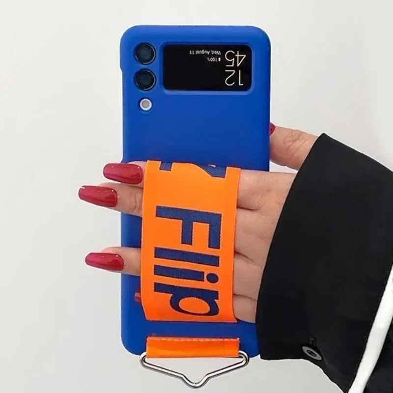 Luxury Shockproof Wristband Case with Hard Flip Cover