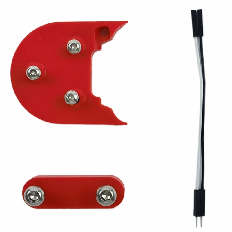 Aggiornamento Scooter Elettrico 10 Pollici Ruota Pneumatico Parafango Distanziale Cavalletto Distanziale Per Xiaomi M365 Pro Pro2 Scooter, Rosso