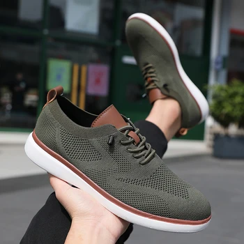 Men's Sliding Shoes Mesh Sports Shoe Loafers, Anti Slip Shoe Low Cut Casual Shoes Casual Sports Bestseller Designer Shoes 2025 1