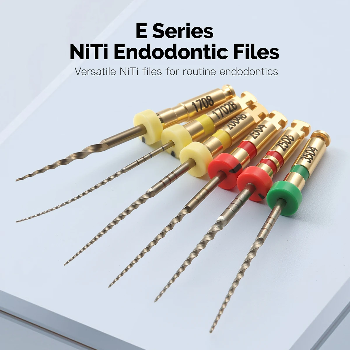 Endodontische roterende niti vijlen met warmteactivering goud_voghion.com