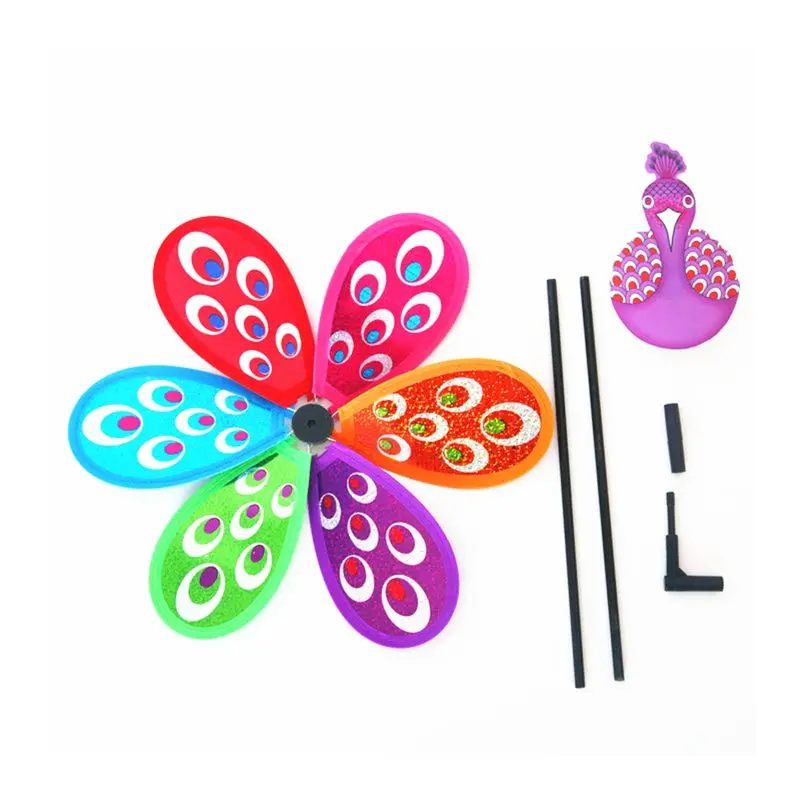 New LED Glow Stick Scare Off Birds&Pests Garden Ornaments for Children Outdoor