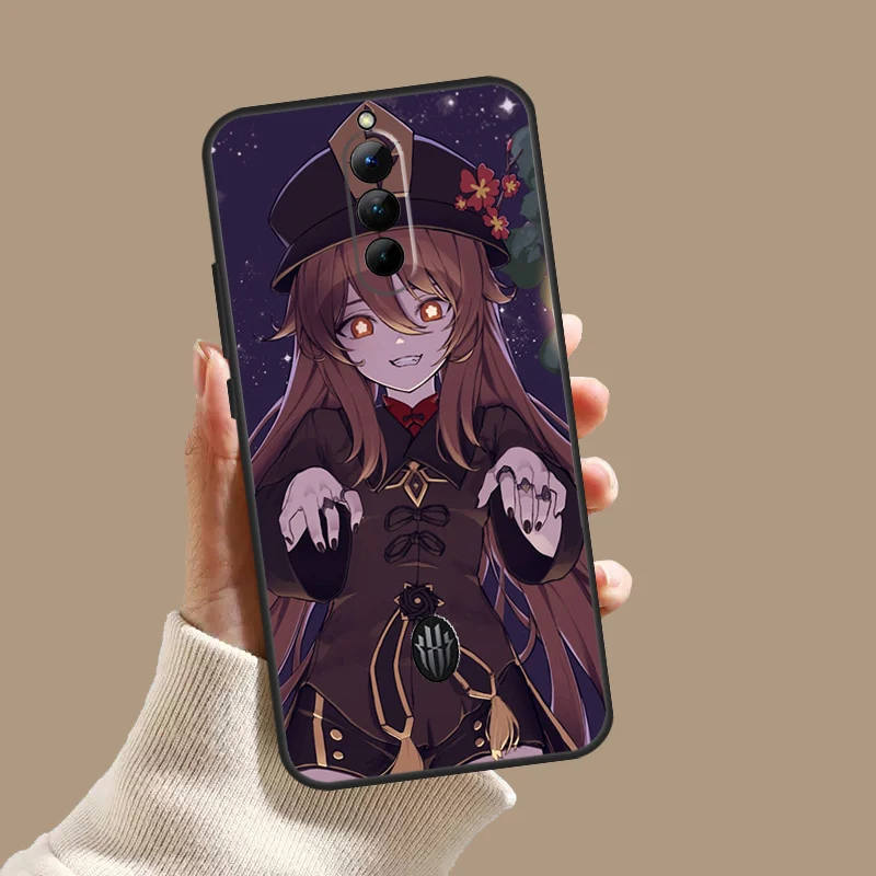 Genshin Impact Hu Tao Custom Design Phone Case Cover