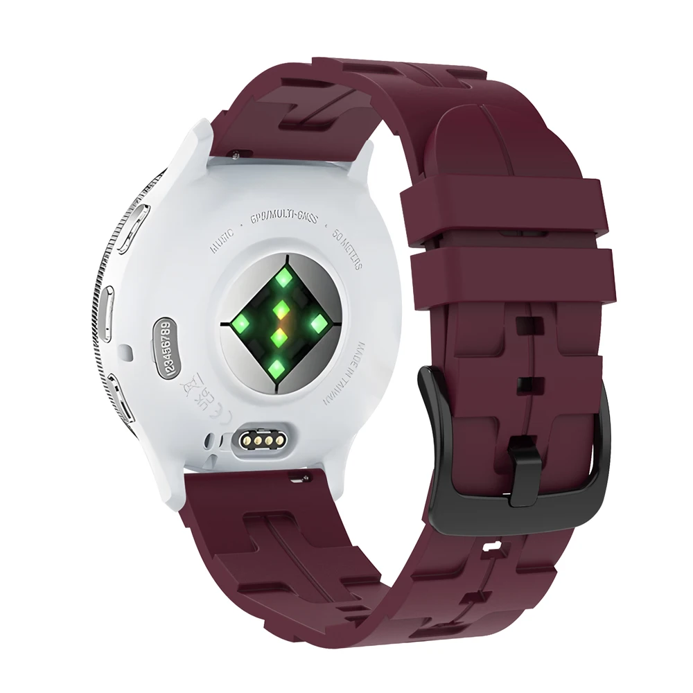 Sports Silicone Wristband Bracelet - 20mm/22mm