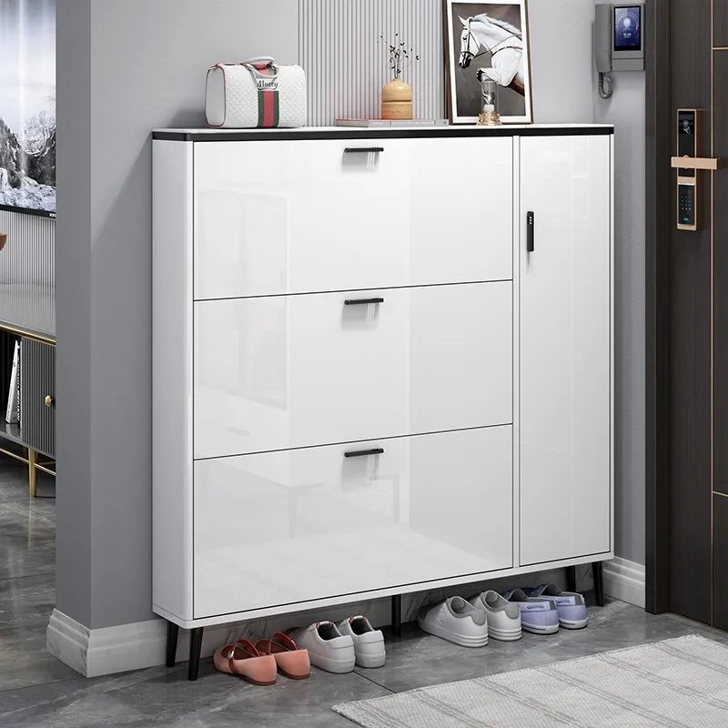 

Shoe Cabinet Ultra-thin Multi-functional Tipping Multi-layer Storage Cabinets Modern Simple Zapateros Home Furniture KMSC