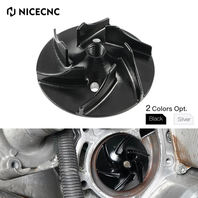 NICECNC X3 Maverick Water Pump Impeller For Can-Am Maverick X3 4x4 XDS XRC XMR Turbo DPS 2017-2021 #420822750 Aluminum Alloy