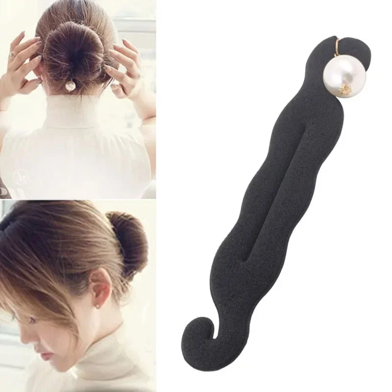 

Волшебная заколка для волос Твист Стайлинг булочка шпильки для волос фрикционная головка резиновый зажим аксессуары для волос для женщин инструмент для плетения волос