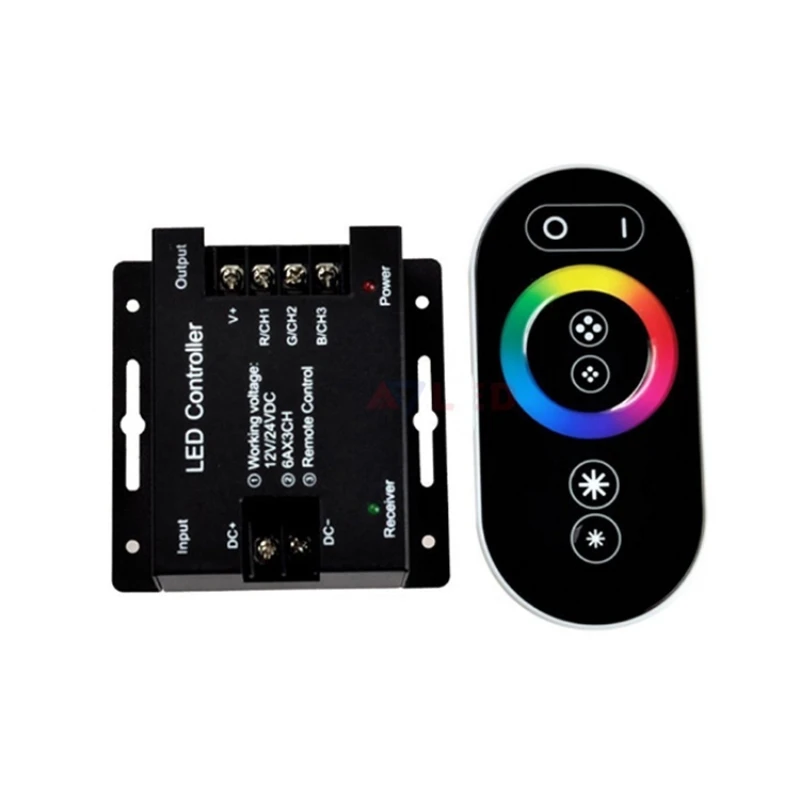 

Full Touch Remote RGB LED Controller for led strip light