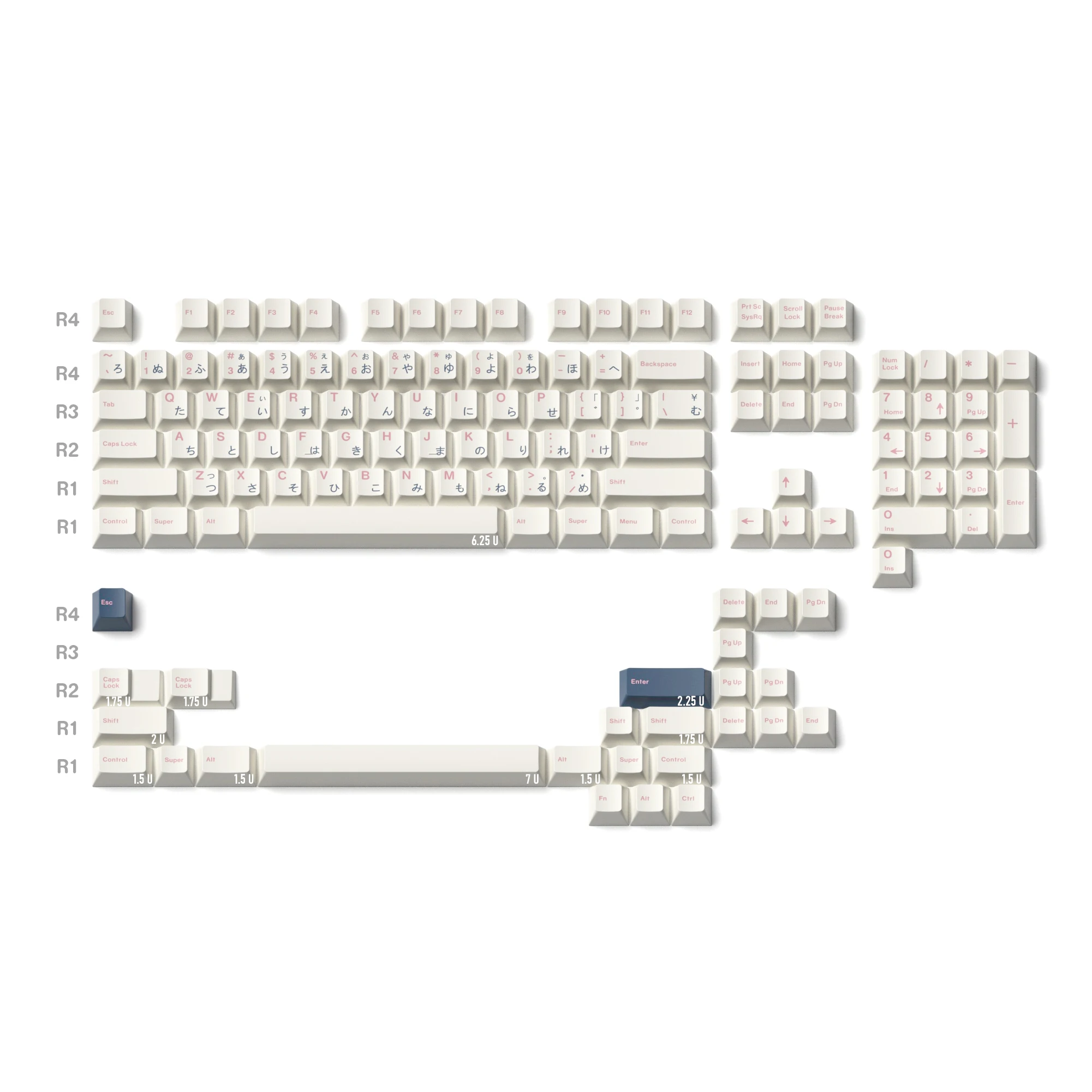 chaves gmk arco personalizado cherry profile keycaps sublimação pbt keycaps para teclado mecânico minimalista branco chaves